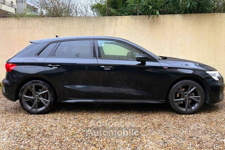 Audi A3 Sportback 1.5 35 TFSI MILD HYBRID 150 S LINE S TRONIC 7 Black Edition - <small></small> 34.490 € <small>TTC</small> - #9