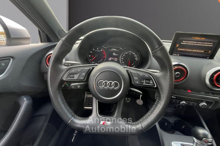 Audi A3 Sportback 1.5 TFSI CoD 150 S tronic 7 S Line GARANTIE 12 MOIS/ENTRETIENT AUDI/CAMERA RECUL/REGUL - <small></small> 21.490 € <small>TTC</small> - #14