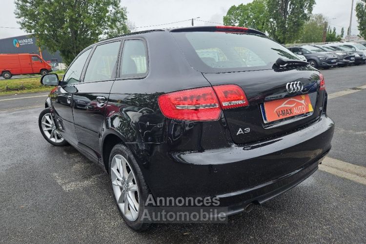 Audi A3 Sportback 1.6 TDI 105 DPF Ambiente - <small></small> 7.990 € <small>TTC</small> - #4