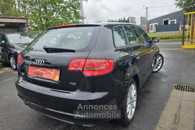 Audi A3 Sportback 1.6 TDI 105 DPF Ambiente - <small></small> 7.990 € <small>TTC</small> - #5