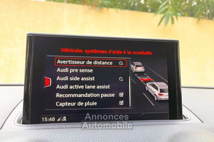 Audi A3 Sportback 1.6 TDI 116 SPORT S TRONIC 7 *TO, ACC, Sièges chauf., Keyless* - <small></small> 20.990 € <small>TTC</small> - #24