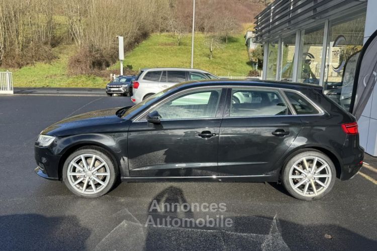 Audi A3 Sportback 2.0 35 TDI - 150 - BV S-Tronic 7 Design luxe - GPS + CAMERA AR + ECOCKPIT - <small></small> 23.990 € <small>TTC</small> - #4