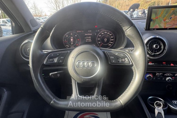 Audi A3 Sportback 2.0 35 TDI - 150 - BV S-Tronic 7 Design luxe - GPS + CAMERA AR + ECOCKPIT - <small></small> 23.990 € <small>TTC</small> - #17