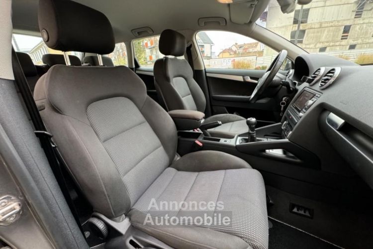 Audi A3 Sportback 2.0 TDI 140 SIEGES CHAUFFANTS GARANTIE 6 MOIS - <small></small> 7.275 € <small>TTC</small> - #11