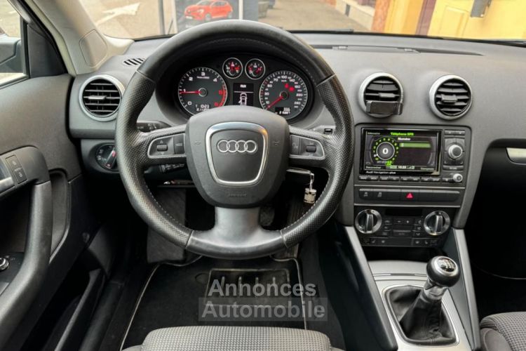 Audi A3 Sportback 2.0 TDI 140 SIEGES CHAUFFANTS GARANTIE 6 MOIS - <small></small> 7.275 € <small>TTC</small> - #15