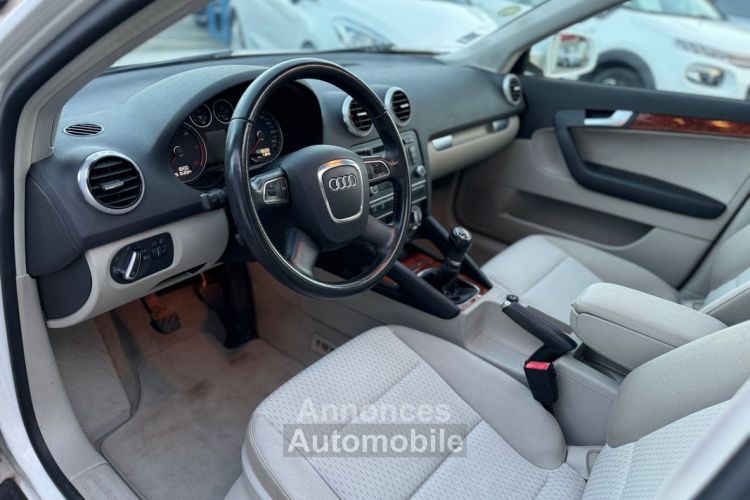 Audi A3 Sportback 2.0 TDI 140ch Ambiente Toit Ouvrant Panoramique - <small></small> 9.990 € <small>TTC</small> - #4