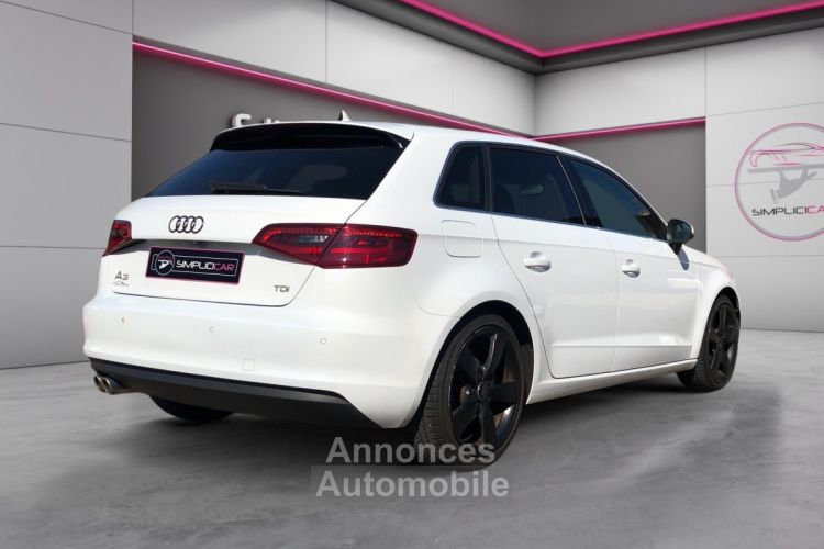 Audi A3 Sportback 2.0 TDI 150 Ambition Luxe S tronic 6 GARANTIE 12 mois TOIT OUVRANT - <small></small> 12.489 € <small>TTC</small> - #6