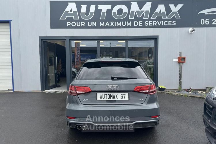 Audi A3 Sportback 2.0 TDI 150 BV S-Tronic 8V S line PHASE 2 - <small></small> 18.990 € <small>TTC</small> - #4