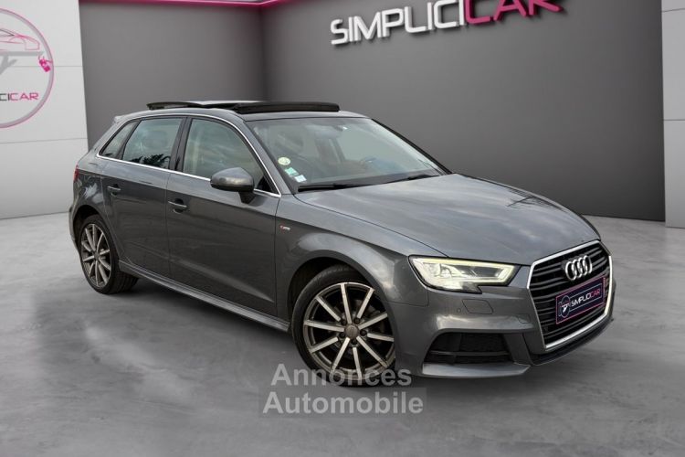 Audi A3 Sportback 2.0 TDI 150 S tronic 6 S-LINE SUIVI COMPLET* TOIT OUVRANT* VIRTUAL COCKPIT* GARANTIE 12 MOIS - <small></small> 17.490 € <small>TTC</small> - #1