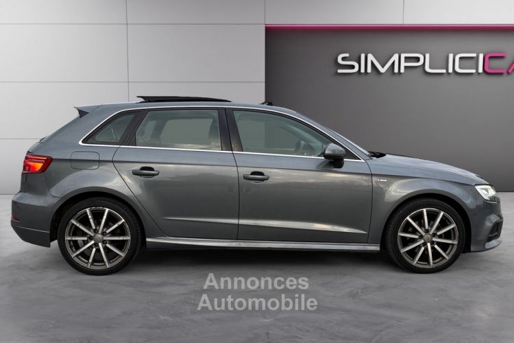 Audi A3 Sportback 2.0 TDI 150 S tronic 6 S-LINE SUIVI COMPLET* TOIT OUVRANT* VIRTUAL COCKPIT* GARANTIE 12 MOIS - <small></small> 17.490 € <small>TTC</small> - #4