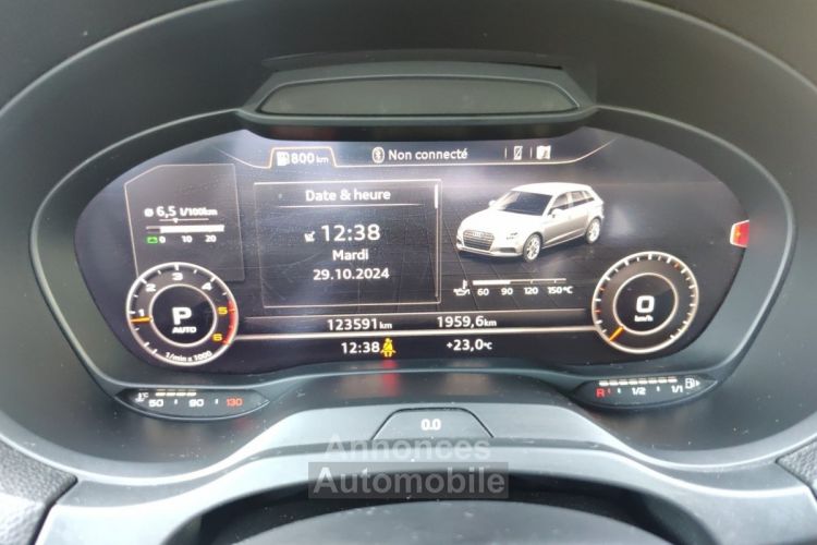 Audi A3 Sportback 2.0 TDI 150 Stronic 6 Design Luxe/VIRTUAL/CAMERA RECUL/SIEGES CHAUFFANTS/GARANTIE 12MOIS - <small></small> 17.990 € <small>TTC</small> - #15