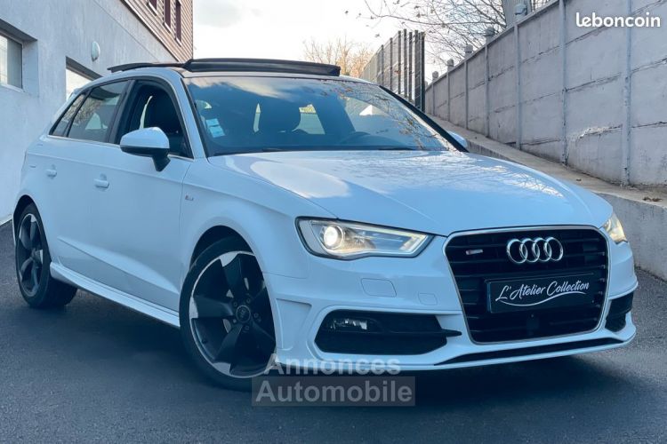 Audi A3 Sportback 2.0 TDI Sline 150ch Toit Ouvrant Bang Olufsen Garantie - <small></small> 15.490 € <small>TTC</small> - #2