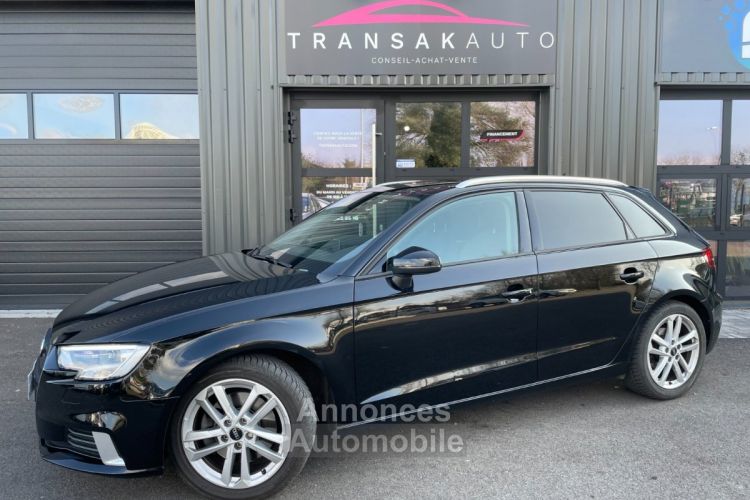 Audi A3 Sportback 2.0 tfsi 190 s tronic 7 quattro avec gps regulateur de vitesse climatisation auto sieges chauffant radar arriere - <small></small> 23.990 € <small>TTC</small> - #1