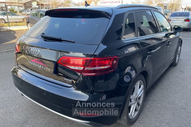 Audi A3 Sportback 2.0 tfsi 190 s tronic 7 quattro avec gps regulateur de vitesse climatisation auto sieges chauffant radar arriere - <small></small> 23.990 € <small>TTC</small> - #4