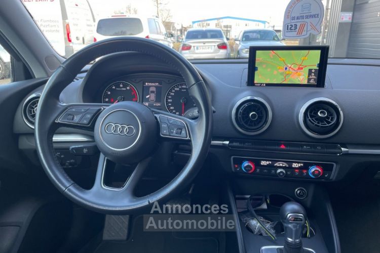 Audi A3 Sportback 2.0 tfsi 190 s tronic 7 quattro avec gps regulateur de vitesse climatisation auto sieges chauffant radar arriere - <small></small> 23.990 € <small>TTC</small> - #11