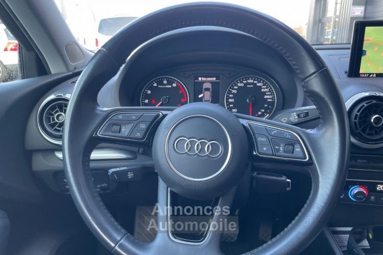 Audi A3 Sportback 2.0 tfsi 190 s tronic 7 quattro avec gps regulateur de vitesse climatisation auto sieges chauffant radar arriere - <small></small> 23.990 € <small>TTC</small> - #22