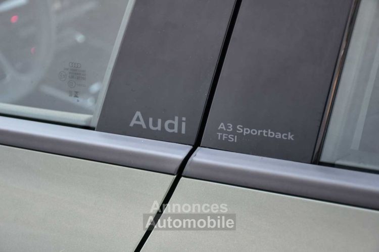 Audi A3 Sportback 30TFSI - S-LINE CAMERA ACC DISTRICTGRUN - <small></small> 33.990 € <small>TTC</small> - #12