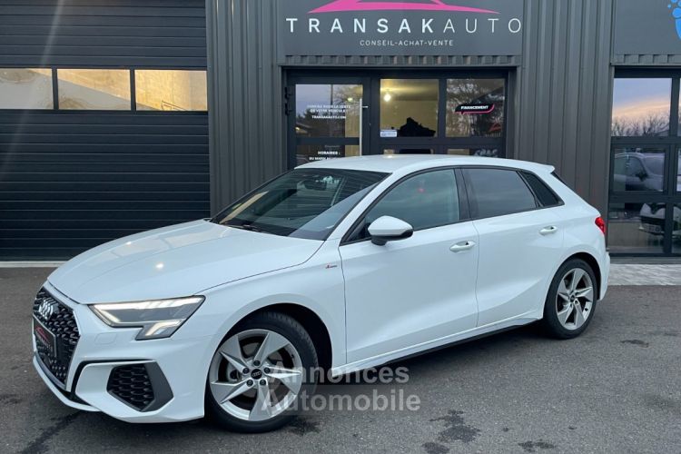 Audi A3 Sportback 35 tdi 150 ch s-tronic7 s line avec carplay virtual cockpit ges chauffants . regulateur adaptatif mains libres - <small></small> 33.990 € <small>TTC</small> - #1