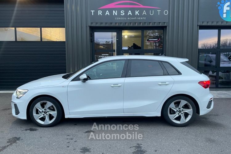 Audi A3 Sportback 35 tdi 150 ch s-tronic7 s line avec carplay virtual cockpit ges chauffants . regulateur adaptatif mains libres - <small></small> 33.990 € <small>TTC</small> - #2