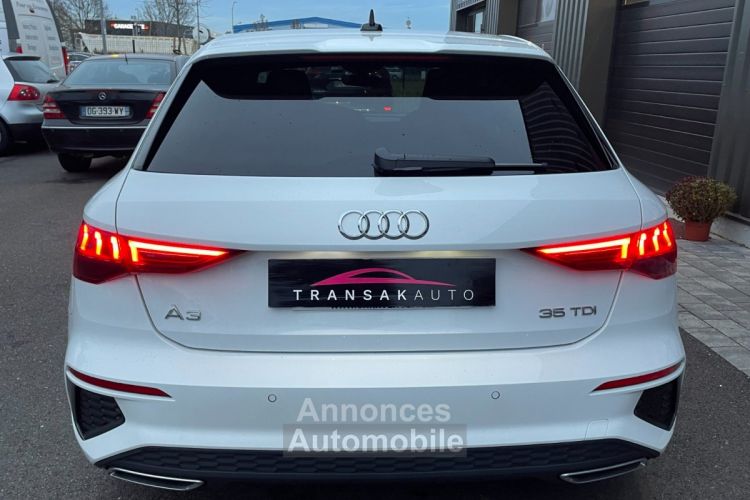 Audi A3 Sportback 35 tdi 150 ch s-tronic7 s line avec carplay virtual cockpit ges chauffants . regulateur adaptatif mains libres - <small></small> 33.990 € <small>TTC</small> - #6