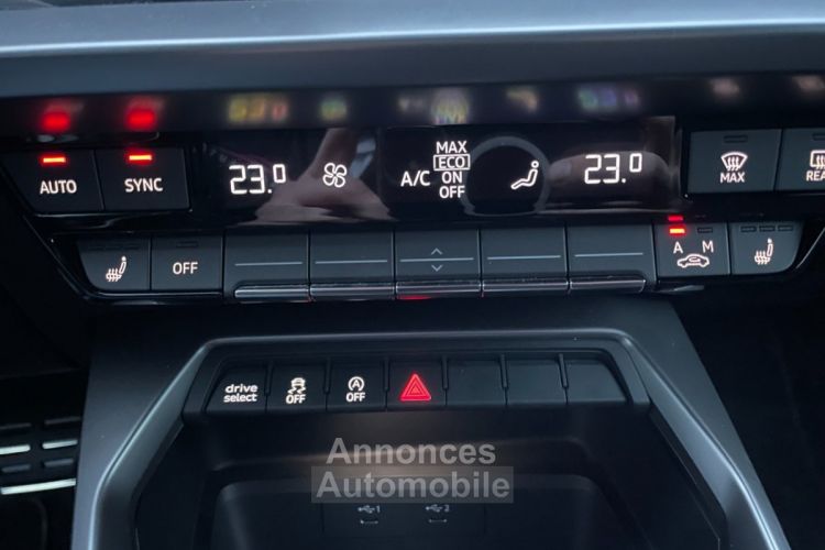 Audi A3 Sportback 35 tdi 150 ch s-tronic7 s line avec carplay virtual cockpit ges chauffants . regulateur adaptatif mains libres - <small></small> 33.990 € <small>TTC</small> - #17