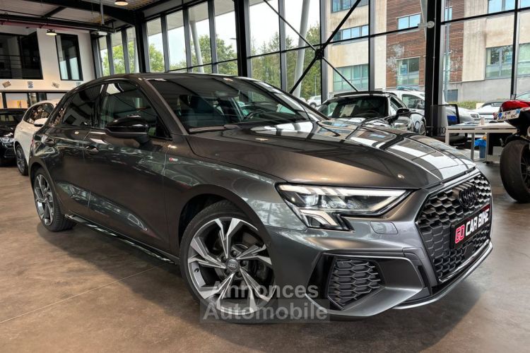 Audi A3 Sportback 35 TDI 150 S-Line S-Tronic Suivi complet Garantie 6 ans Keyless LED GPS ACC 18P 449-mois - <small></small> 30.980 € <small>TTC</small> - #3