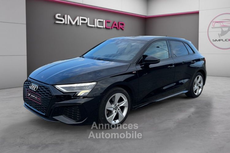 Audi A3 Sportback 35 TDI 150 S tronic 7 S Line 1 ERE MAIN SUIVI CARPLAY SIÈGES ELECS CHAUFFANTS CAM RECUL GARANTIE 12 MOIS - <small></small> 27.490 € <small>TTC</small> - #6