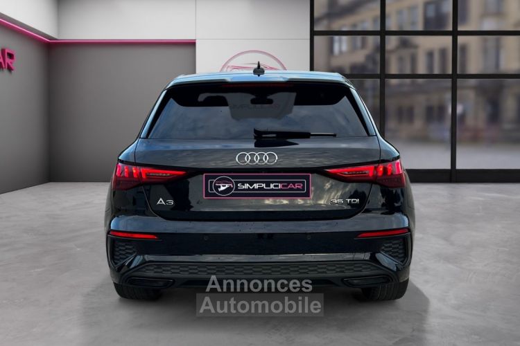 Audi A3 Sportback 35 TDI 150 S tronic 7 S Line 1 ERE MAIN SUIVI CARPLAY SIÈGES ELECS CHAUFFANTS CAM RECUL GARANTIE 12 MOIS - <small></small> 27.490 € <small>TTC</small> - #9