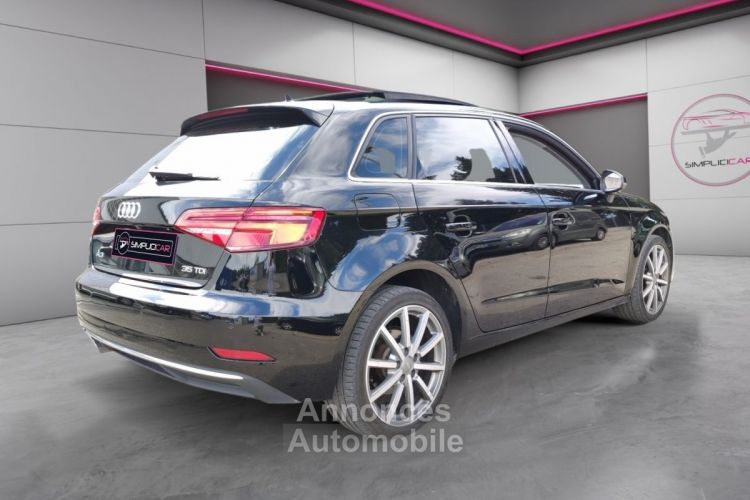 Audi A3 Sportback 35 TDI 150 S tronic DESIGN LUXE / TOIT OUVRANT / VIRTUAL COCKPIT / SIEGES ALCANTARA / Garantie 12 mois - <small></small> 22.990 € <small>TTC</small> - #8