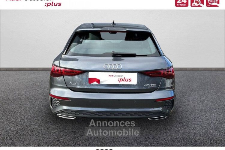 Audi A3 Sportback 40 TDI 200 S tronic 7 Quattro S Line - <small></small> 41.900 € <small>TTC</small> - #4