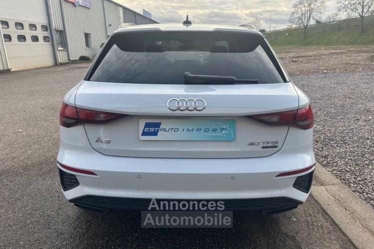 Audi A3 Sportback 40 TFSI 190 QUATTRO S-LINE S-TRONIC - <small></small> 38.990 € <small>TTC</small> - #6