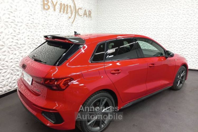 Audi A3 Sportback 40 TFSI 190 S tronic 7 Quattro S line - <small></small> 38.963 € <small>TTC</small> - #3