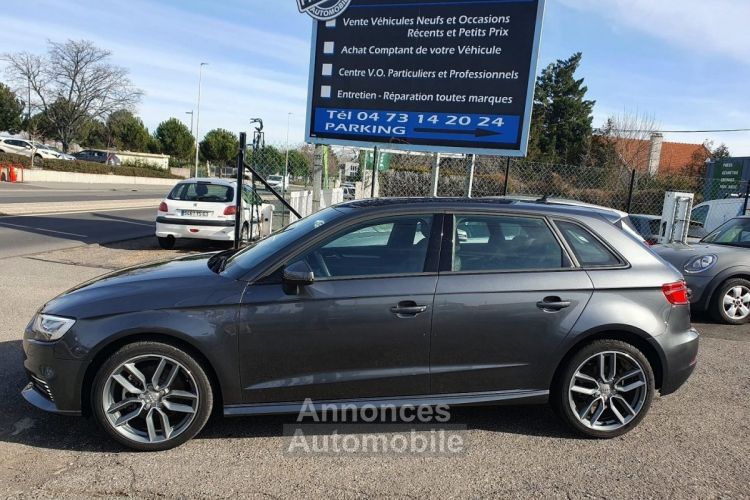 Audi A3 Sportback 40 TFSI E 204CH S LINE S TRONIC 6 - <small></small> 26.490 € <small>TTC</small> - #3