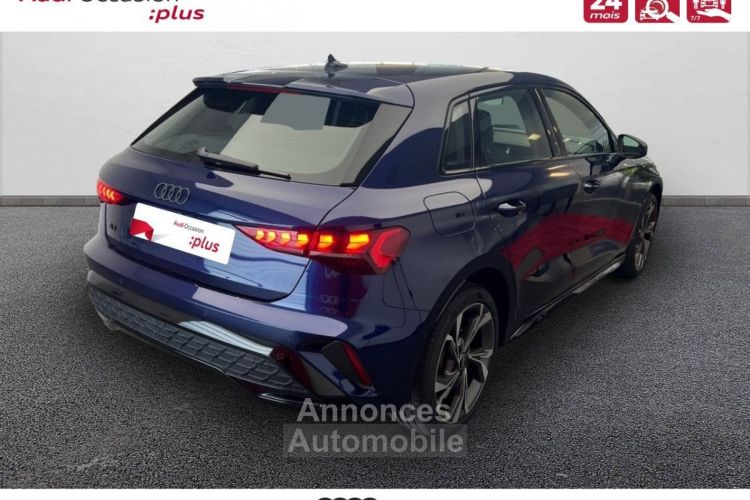 Audi A3 Sportback 40 TFSI e Hybride rechargeable 204 S tronic 6 S line - <small></small> 54.990 € <small>TTC</small> - #5