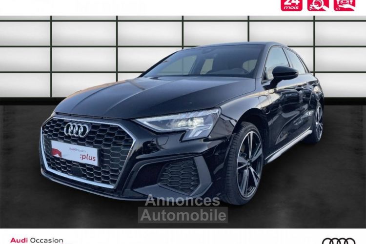 Audi A3 Sportback 40 TFSIe 204 S tronic 6 S Line - <small></small> 31.990 € <small>TTC</small> - #1