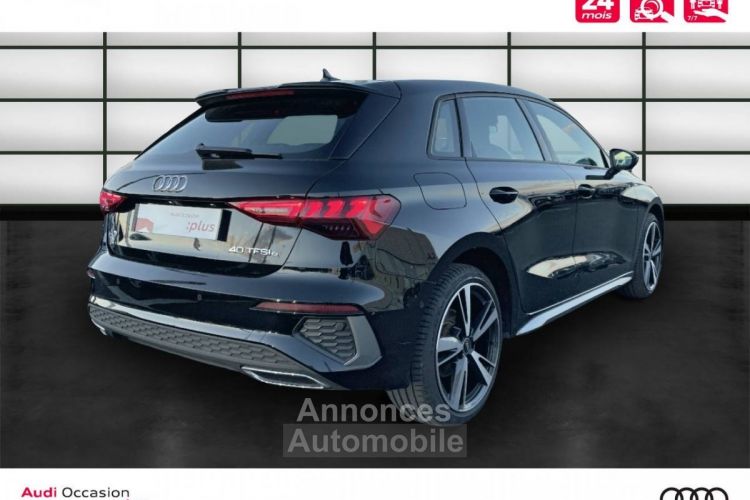 Audi A3 Sportback 40 TFSIe 204 S tronic 6 S Line - <small></small> 31.990 € <small>TTC</small> - #5