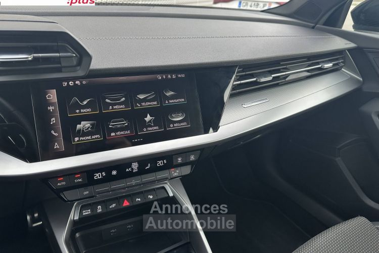 Audi A3 Sportback 40 TFSIe 204 S tronic 6 S Line - <small></small> 34.990 € <small>TTC</small> - #36