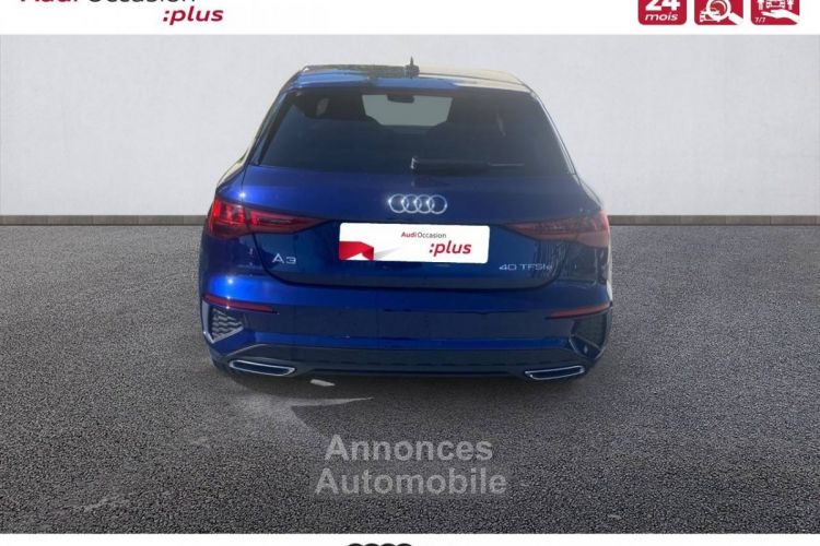 Audi A3 Sportback 40 TFSIe 204 S tronic 6 S Line - <small></small> 46.900 € <small>TTC</small> - #4