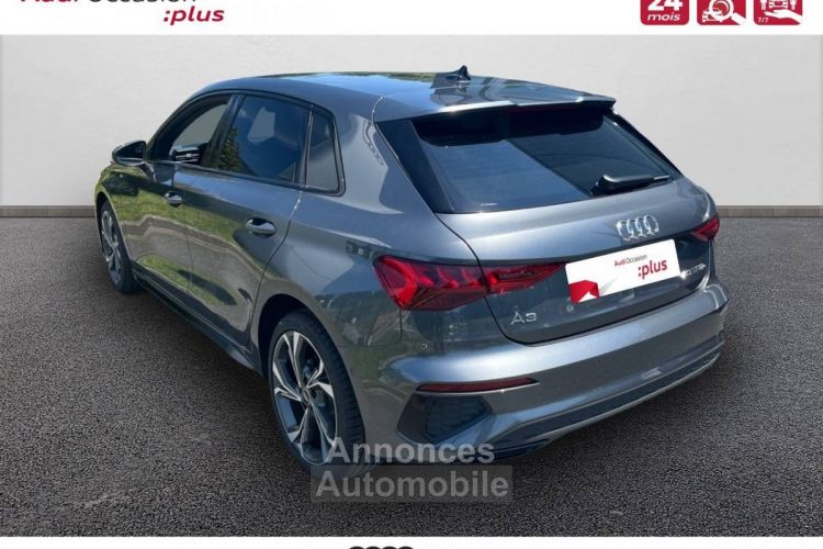 Audi A3 Sportback 40 TFSIe 204 S tronic 6 S Line - <small></small> 50.900 € <small>TTC</small> - #5