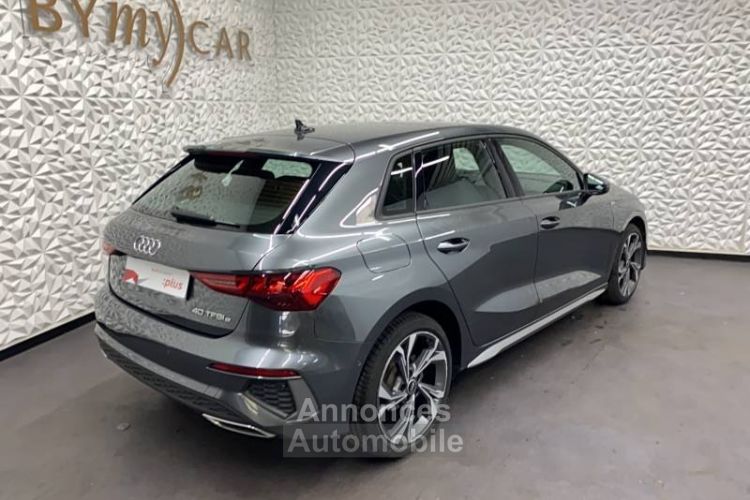 Audi A3 Sportback 40 TFSIe 204 S tronic 6 S line - <small></small> 36.168 € <small>TTC</small> - #3