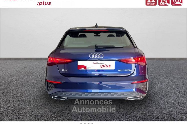 Audi A3 Sportback 40 TFSIe 204 S tronic 6 S Line - <small></small> 32.900 € <small>TTC</small> - #4