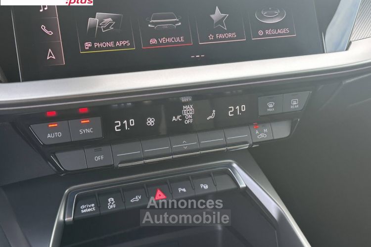 Audi A3 Sportback 40 TFSIe 204 S tronic 6 S Line - <small></small> 30.990 € <small>TTC</small> - #37