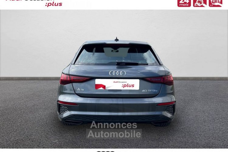 Audi A3 Sportback 40 TFSIe 204 S tronic 6 S Line - <small></small> 41.900 € <small>TTC</small> - #4