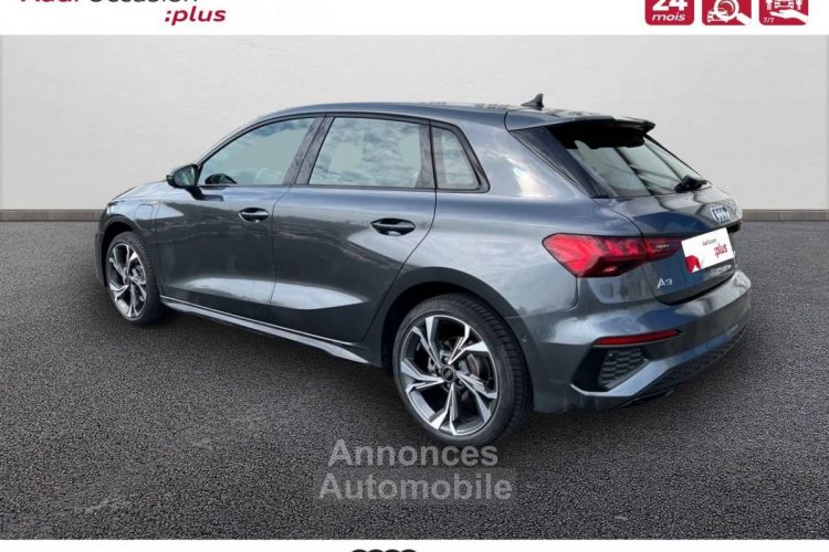 Audi A3 Sportback 40 TFSIe 204 S tronic 6 S Line - <small></small> 41.900 € <small>TTC</small> - #5