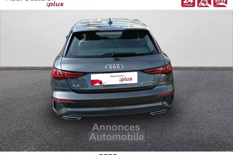 Audi A3 Sportback 40 TFSIe 204 tronic 6 Line - <small></small> 29.900 € <small>TTC</small> - #4