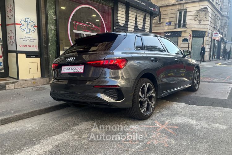 Audi A3 Sportback 40 TFSIe 204 S tronic 6 S Line - <small></small> 33.490 € <small>TTC</small> - #25