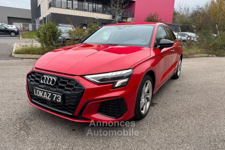 Audi A3 Sportback 45 TFSI E 245CH COMPETITION S TRONIC 6 TVA RECUP FULL LED SUIVIE 100% KEYLESS RADAR AR SIEGE AV MASSANT - <small></small> 28.990 € <small>TTC</small> - #1