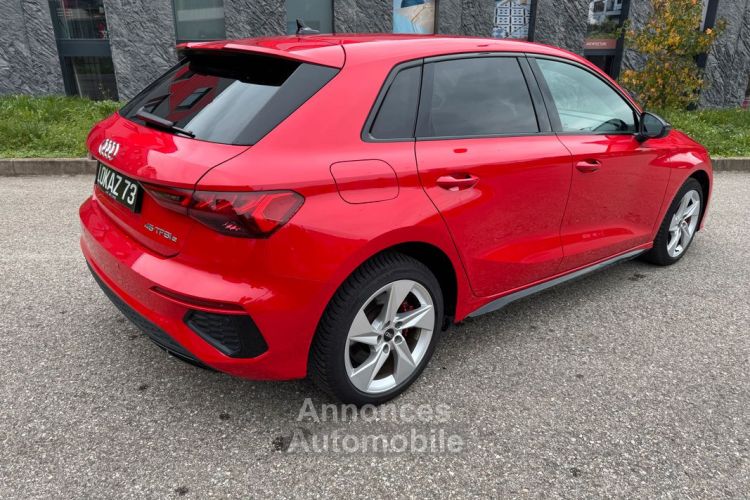 Audi A3 Sportback 45 TFSI E 245CH COMPETITION S TRONIC 6 TVA RECUP FULL LED SUIVIE 100% KEYLESS RADAR AR SIEGE AV MASSANT - <small></small> 28.990 € <small>TTC</small> - #5