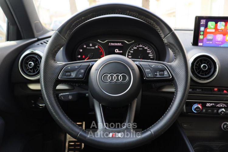 Audi A3 Sportback Facelift 35 TFSI 150 S Line Plus BVM6 (CarPay,Audi Drive Select,Clignotants dynamiques) - <small></small> 24.990 € <small>TTC</small> - #12