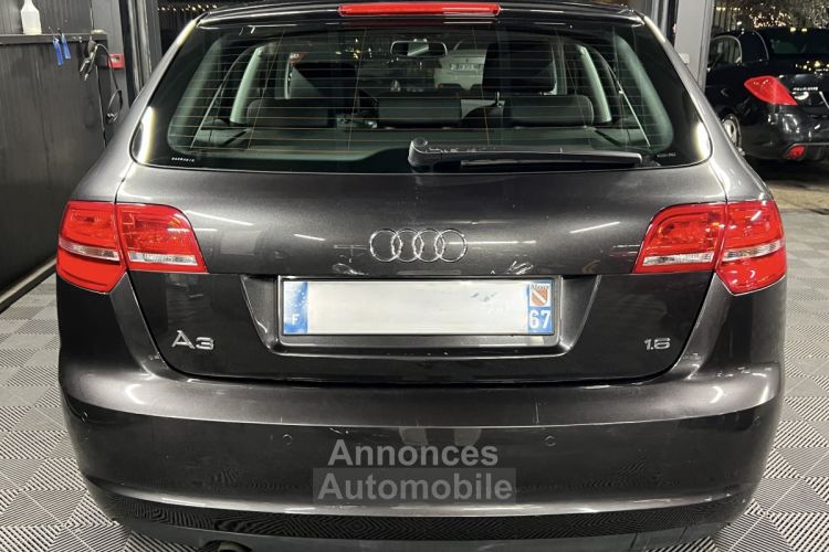 Audi A3 Sportback II PHASE 2 1.6 100 Cv BOITE AUTOMATIQUE 51 700 Kms ORIGINE FRANCE - GARANTIE 1 AN - <small></small> 11.970 € <small>TTC</small> - #4